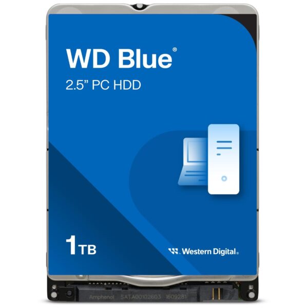 HD INT 2.5" 2TB WD BLUE SATA 6G/S 5400RPM