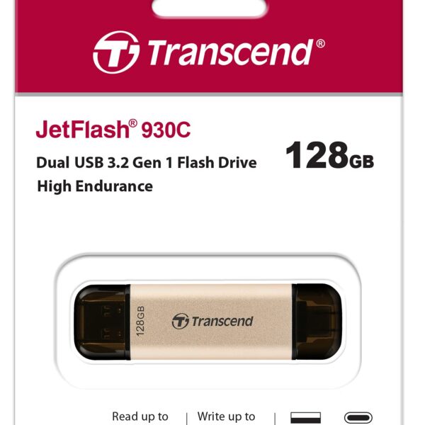 PEN DRIVE 128GB TRANSCEND 930C USB-C 3.2