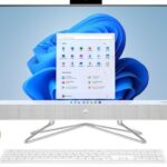 PC HP  AIO 21.5" FHD N100 8G 256 SSD W11H BRANCO