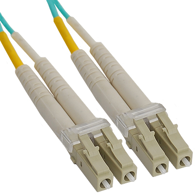 PATCH CABLE F.O. LC/LC 2M MULTIMODE 50/125 OM3 WP RACK