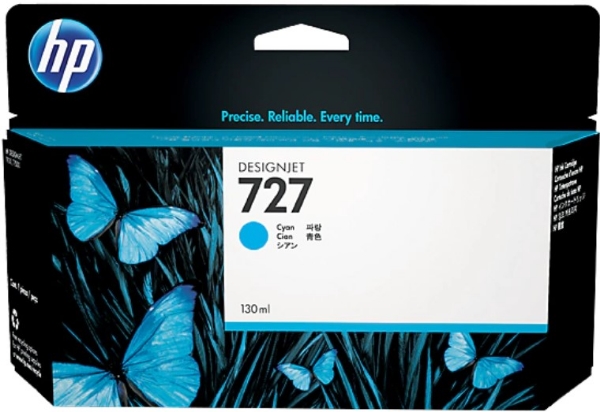 Tinteiro 727 B3P19A T920/T1500 CYAN  130ML