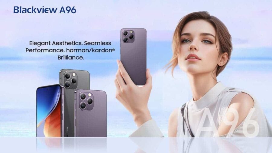 SMARTPHONE BLACKVIEW A96 12GB+256GB PRETO