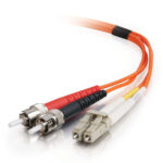 PATCH CABLE F.O. LC/ST 2M DUPLEX MULTIMODE 62.5/125 OM1