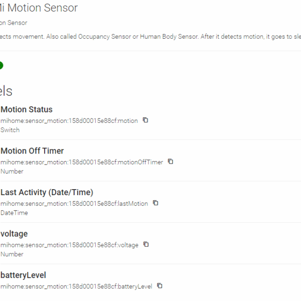 SENSOR DE MOVIMENTO XIAOMI MI MOTION