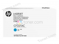TONER HP CF321AC CONTRACT CYAN M680