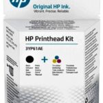 KIT HP 3YP61AE CABEÇA DE IMPRESSÃO COR & PRETO INK TANK