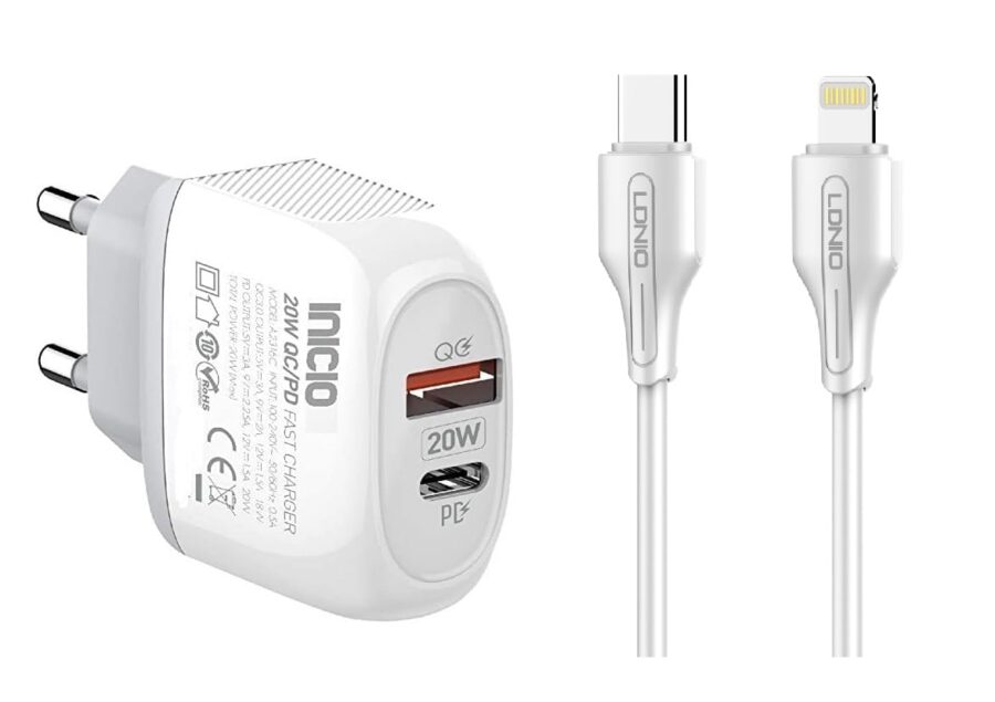 CARREGADOR LDNIO 20W QC3.0 USB-C
