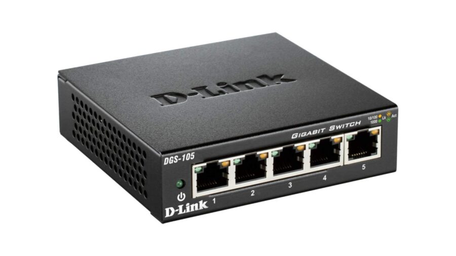 SWITCH 5 DLINK GIGA 10/100/1000 METAL