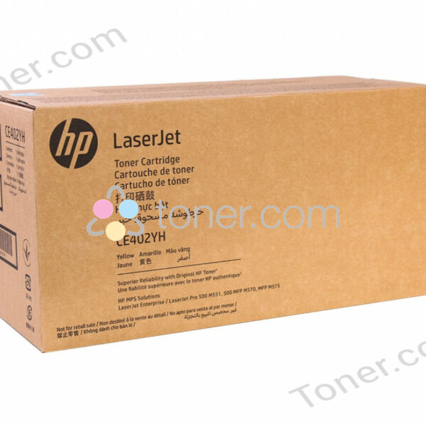 TONER HP CE402YH CONTRACT M551 YELLOW