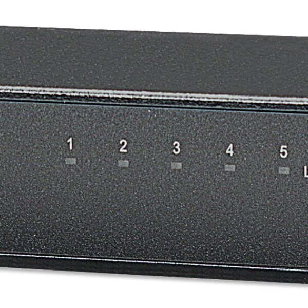 SWITCH 5 INTELLINET GIGABIT DESKTOP METAL