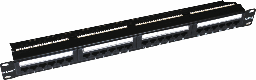 PATCH PANNEL-24 PT  CAT6 1U DLINK