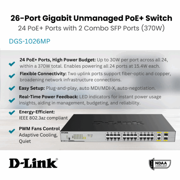 AR 4 WAY FAN DLINK