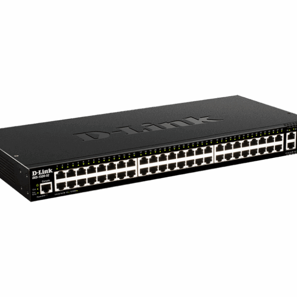 .SWITCH 48 DLINK 10/100/1000Mbps + 4 10G SMART MANAGED POE