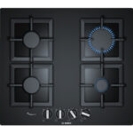 PLACA BOSCH 60CM GAS SERIE 6 4P V.CERM BLK