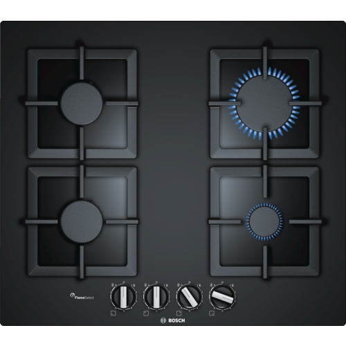PLACA BOSCH 60CM GAS SERIE 6 4P V.CERM BLK