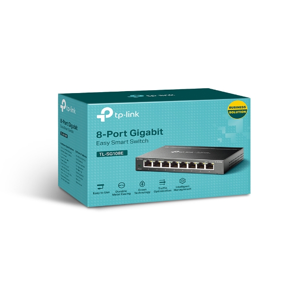 SWITCH 8 TP-LINK 10/100 EASY SMART