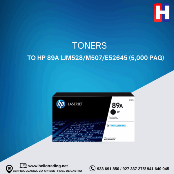 TONER HP  89A  LJM528/M507/E52645  (5,000 PAG)