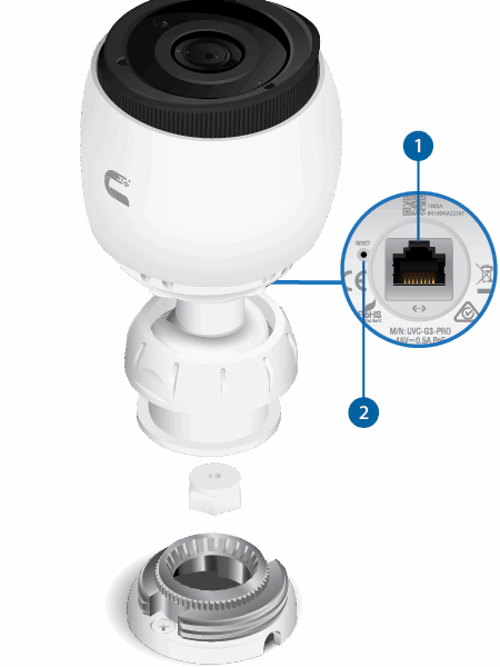 CAMERA UBIQUITI UVC G3 PRO