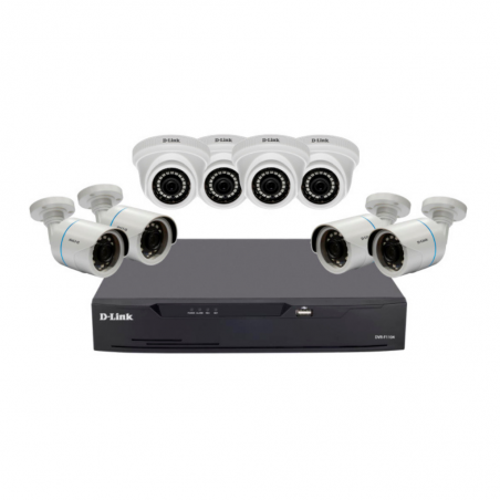 DLINK CAM 8 CAMERA DVR KIT