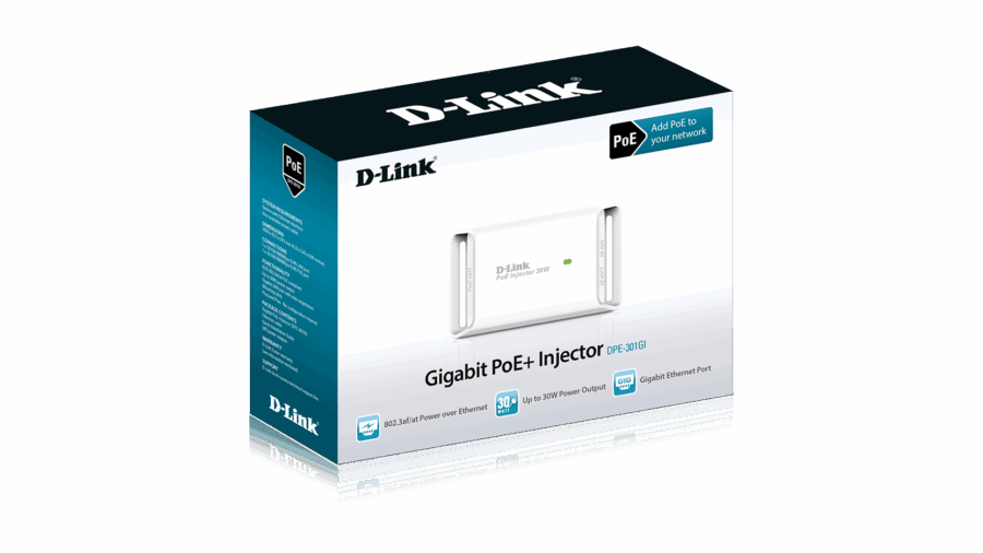 DLINK GIGABIT POE INJECTOR IEEE 802.3AT