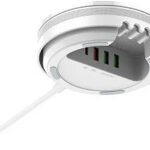 CARREGADOR LDNIO 32W DESKTOP 5IN1 15W WIRELESS + PD30W+ QC18W+2AUTO-ID