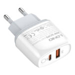 CARREGADOR LDNIO 20W QC3.0 LIGHTNING