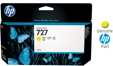 Tinteiro 727 B3P21A T920/T1500 YELLOW 130ML