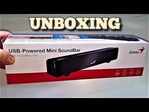 BARRA SOM GENIUS 100  USB (6W)