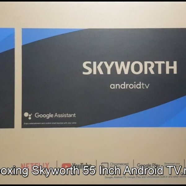 TV 55" LED SKYWORTH UHD 4K SMART TV ANDROID