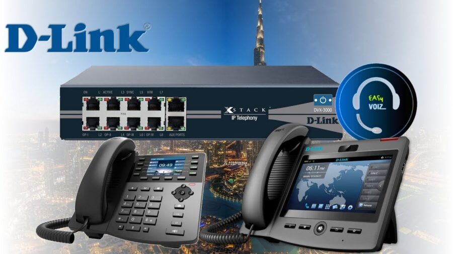CENTRAL TELEF.PBX IP DLINK 4FXO