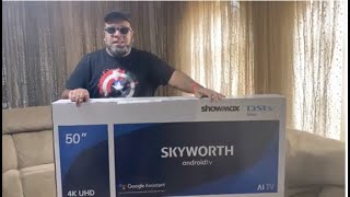 TV 50" LED SKYWORTH UHD 4K SMART TV ANDROID