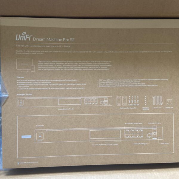 SWITCH UBIQUITI UNIFI DESKTOP WITH LCM/HDD/POE