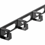 PASSACABO 1U DLINK 19" METAL RINGS PRETO