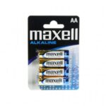PILHA AA LR06 PK/4 MAXELL ALKALINE (1/12)