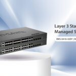 SWITCH 10 DLINK 10/100/1000 C/GESTÃO LONG RANGE 250M 8X POE 2X SFP 96W