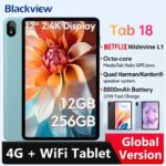 TABLET BLACKVIEW TAB18 12GB+256GB CINZENTO