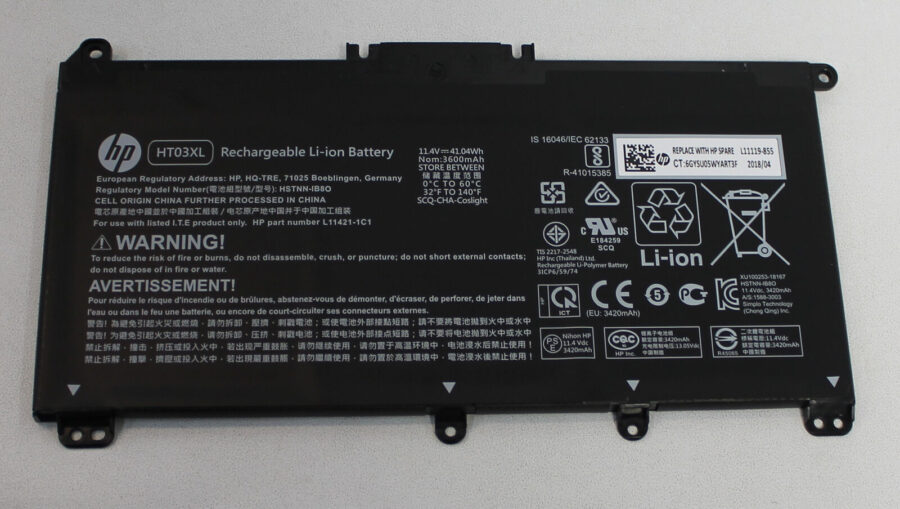 ASSY-BATT 3C 41W 3.6A LI HT030