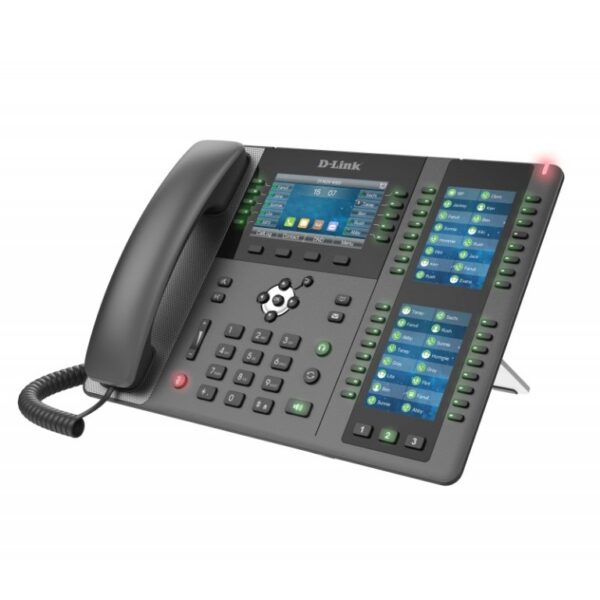 TELEFONE DLINK IP C/ 4.3" + 2X3,5" LCD TOUCH SCREEN F1